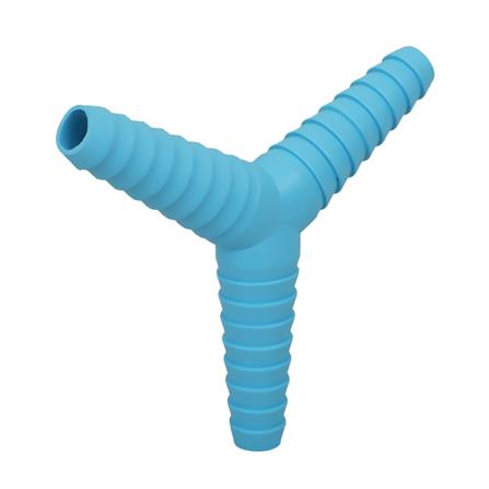 ข้อต่อสายยาง 3 ทาง TOWAI สีฟ้า