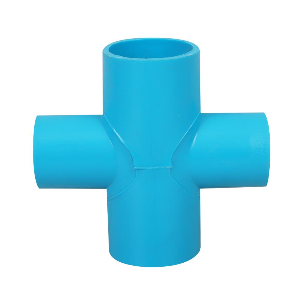 สี่ทางเกษตรลด PVC TOWAI 1 นิ้วX3/4 นิ้ว สีฟ้า