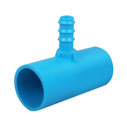 สามทางลดเกษตร PVC-PE TOWAI 1 นิ้วX16 มม. สีฟ้า