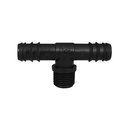 สามทางเกลียวนอก PE TOWAI 20x1/2 นิ้วX20 มม. สีดำ แพ็ก 10 ชิ้น_1