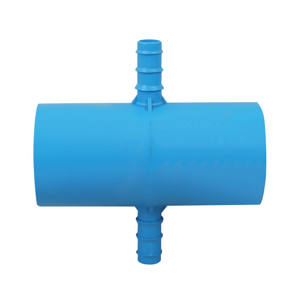 สี่ทางเกษตรลด PVC TOWAI 1 1/2 นิ้วX16 มม. สีฟ้า