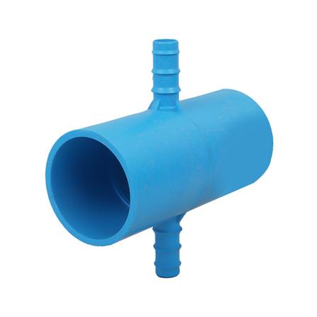 สี่ทางเกษตรลด PVC TOWAI 1 1/2 นิ้วX16 มม. สีฟ้า