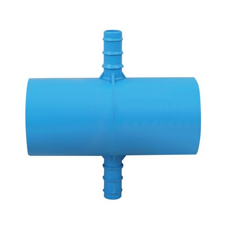 สี่ทางเกษตรลด PVC TOWAI 1 1/2 นิ้วX16 มม. สีฟ้า_1