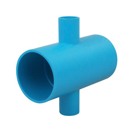 สี่ทางเกษตรลด PVC TOWAI 2 นิ้วX1/2 นิ้ว สีฟ้า_0