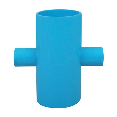 สี่ทางเกษตรลด PVC TOWAI 2 นิ้วX1/2 นิ้ว สีฟ้า_1