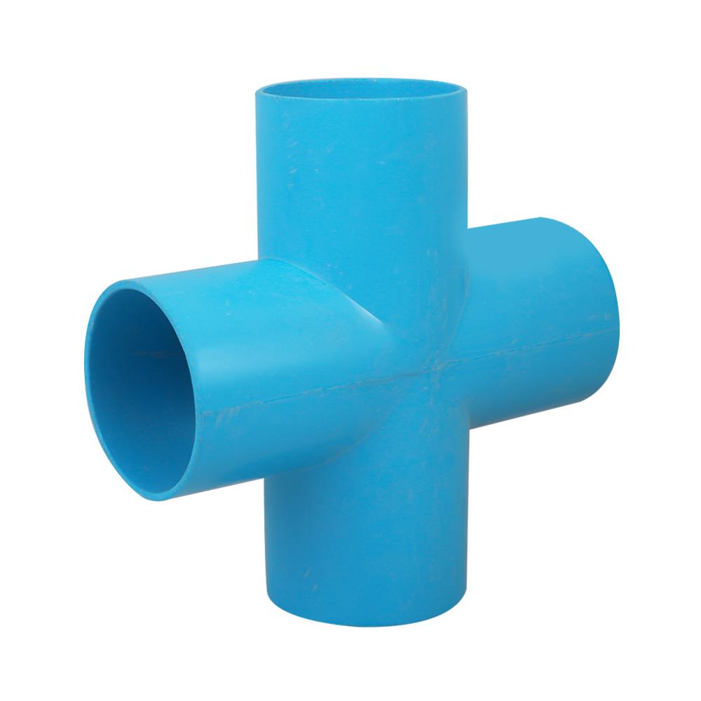 สี่ทางเกษตร PVC TOWAI 2 นิ้ว สีฟ้า