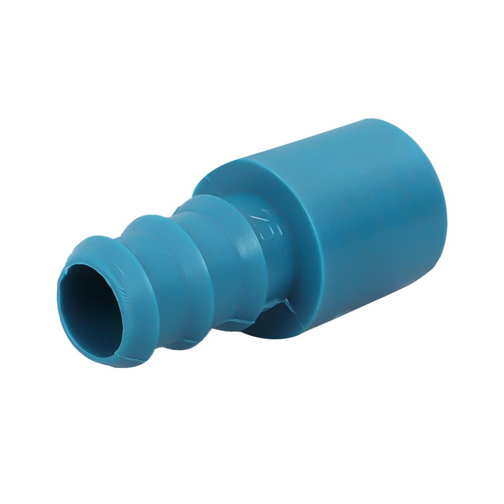 ข้อต่อตรงสวมท่อ PVC-PE TOWAI 3/4 นิ้วX25 มม. สีฟ้า แพ็ก 5 ชิ้น