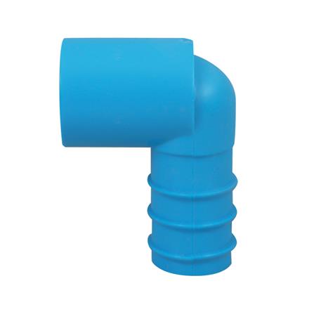 ข้องอสวมท่อ PVC-PE TOWAI 1/2 นิ้ว x 25 มม. สีฟ้า แพ็ก 5 ชิ้น_1