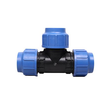 สามทางสวมล็อก PE TOWAI 63 มม. สีดำ-น้ำเงิน_0