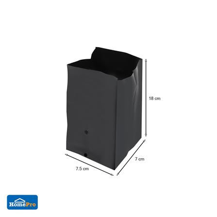 ถุงเพาะชำ SPRING 3x7 นิ้ว 1 กก. สีดำ_5