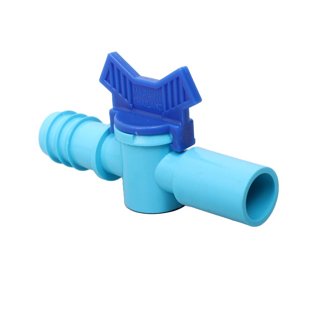 วาล์วสวมอุปกรณ์ PVC-PE TOWAI 1/2 นิ้วx25 มม. แพ็ก 5 ชิ้น