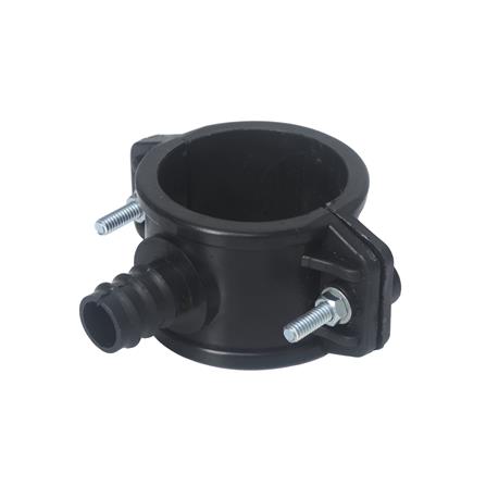 แคลมป์ท่อพีอี-พีอี 1ด้าน TOWAI 63x25 มม.