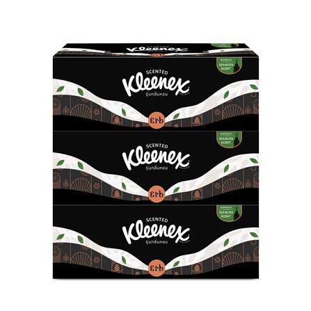 กระดาษเช็ดหน้า KLEENEX SCENTED 120 แผ่น แพ็ก 3 ชิ้น