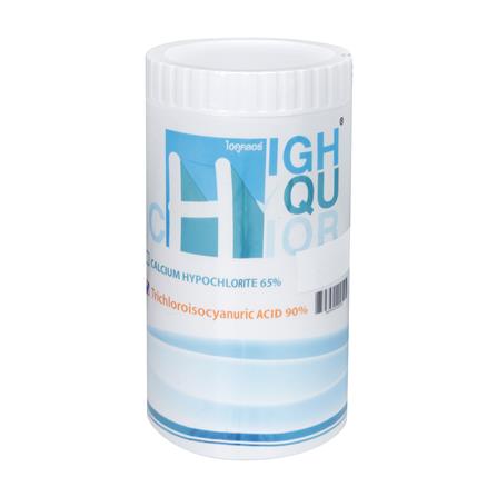 คลอรีนเกล็ด 90 เปอร์เซ็นต์ HIGHQUCHLOR 1 กก.