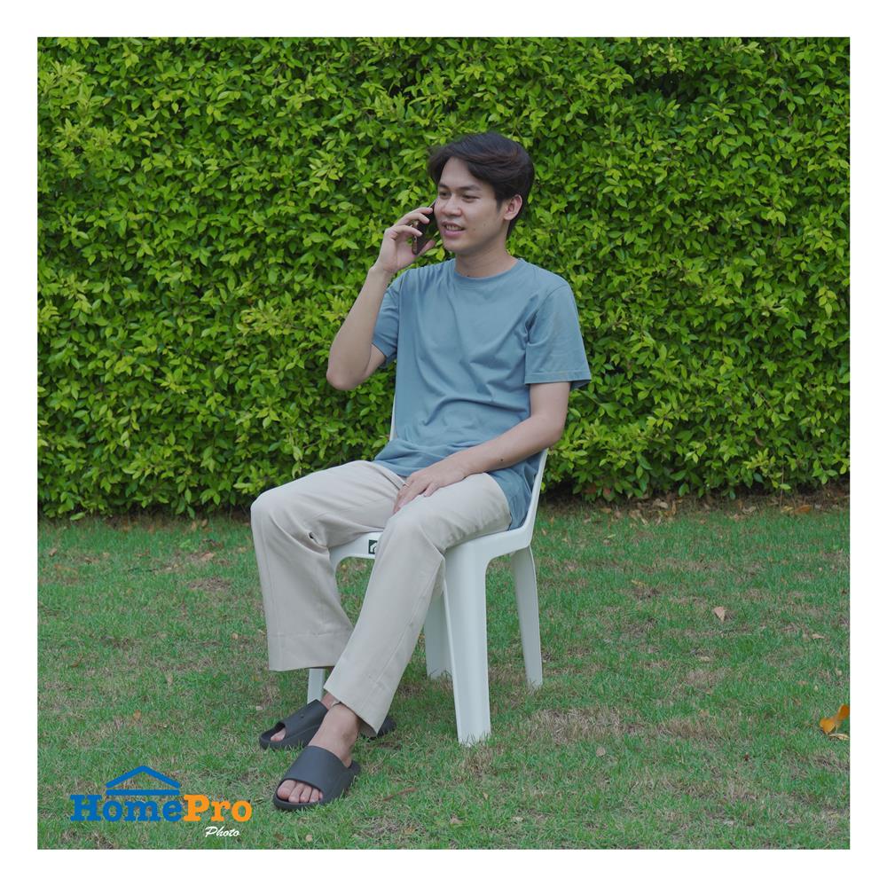 เก้าอี้พนักพิง ME LIVING 7002 สีขาว