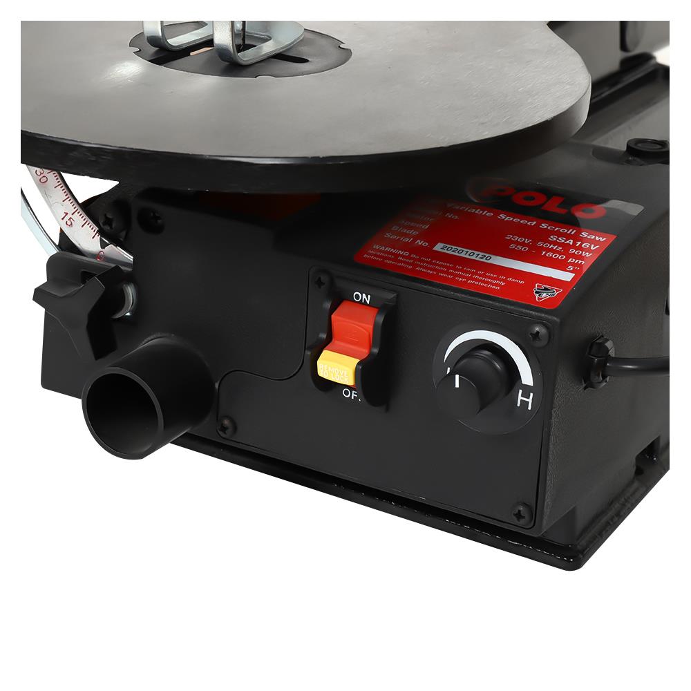 แท่นเลื่อยฉลุ POLO SSA16V 16 นิ้ว 90 วัตต์