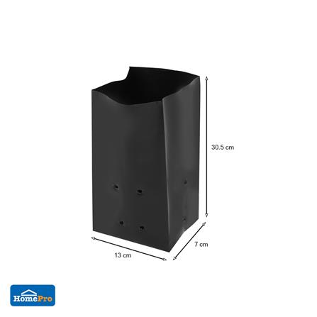 ถุงเพาะชำ SPRING 5x12 นิ้ว 1 กก. สีดำ_5