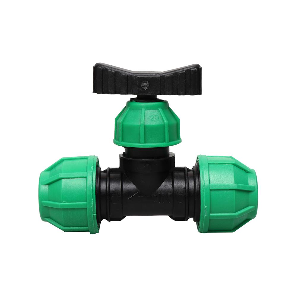 วาล์ว 3 ทางสวมล็อก PE TOWAI 25 มม.