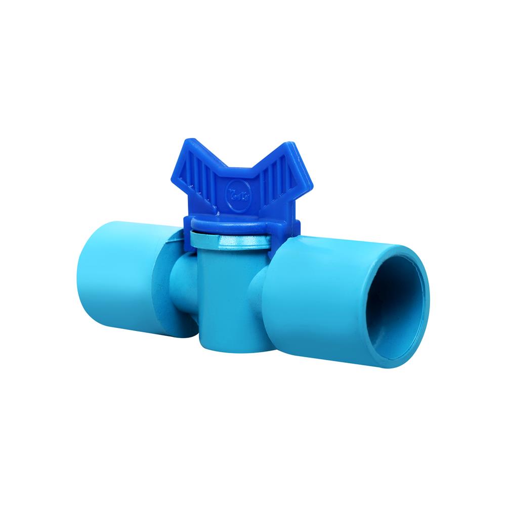 วาล์วสวมท่อ PVC TOWAI 3/4 นิ้ว แพ็ก 5 ชิ้น