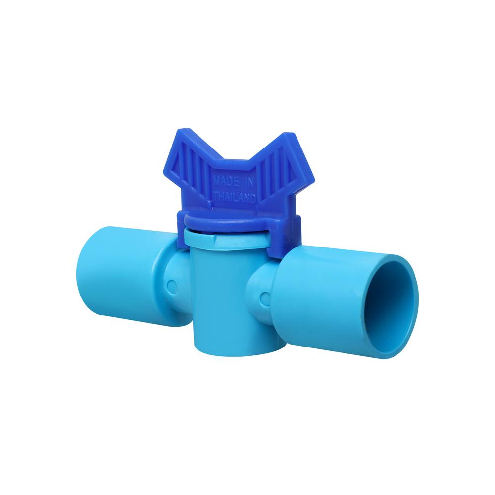 วาล์วสวมท่อ PVC TOWAI 1/2 นิ้ว แพ็ก 5 ชิ้น