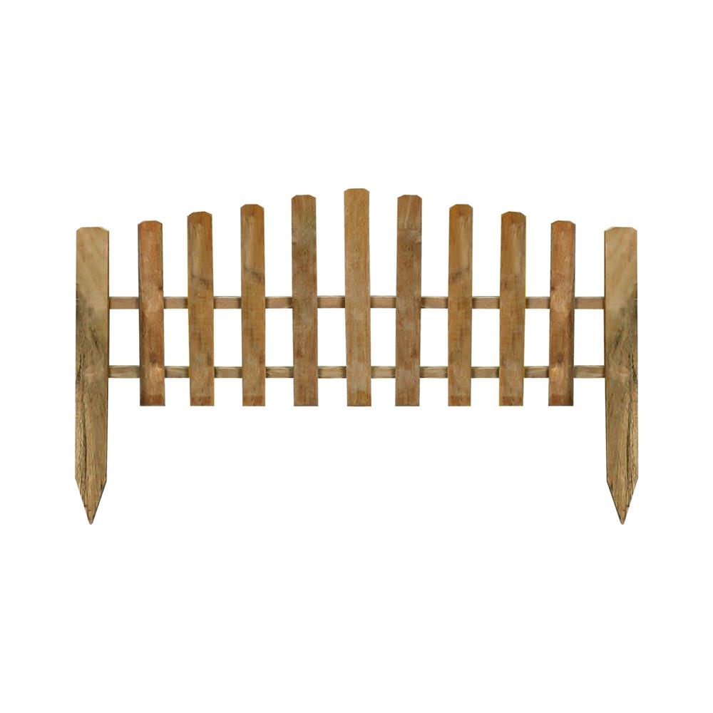 รั้วไม้ปักพื้น ME LIVING GARTENE 70x40 ซม. สีธรรมชาติ