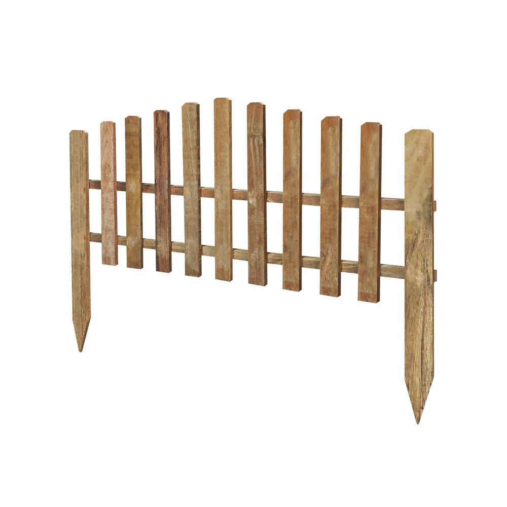 รั้วไม้ปักพื้น ME LIVING GARTENE 70x40 ซม. สีธรรมชาติ