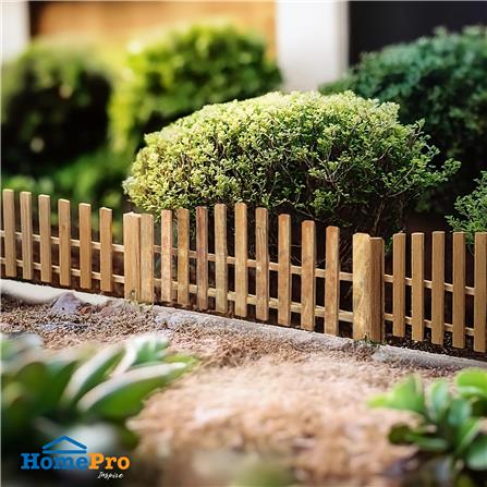 รั้วไม้ปักพื้น ME LIVING GARTENE 70x40 ซม. สีธรรมชาติ_0