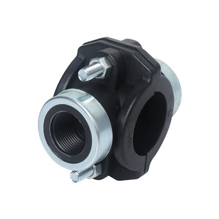 แคลมป์ท่อพีอี-เกลียว 2 ด้าน TOWAI 40 มม.X3/4 นิ้ว_1