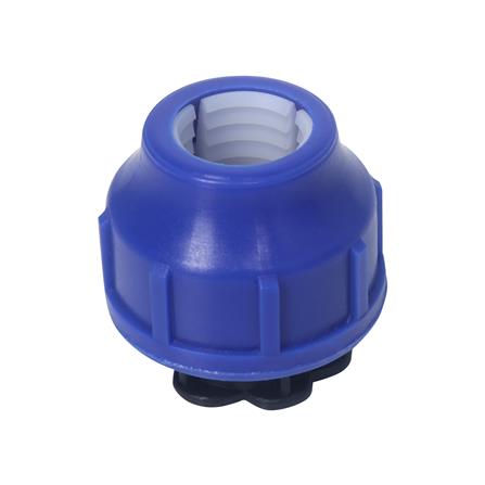 ฝาปิดปลายท่อสวมล็อก PE TOWAI 25 มม.