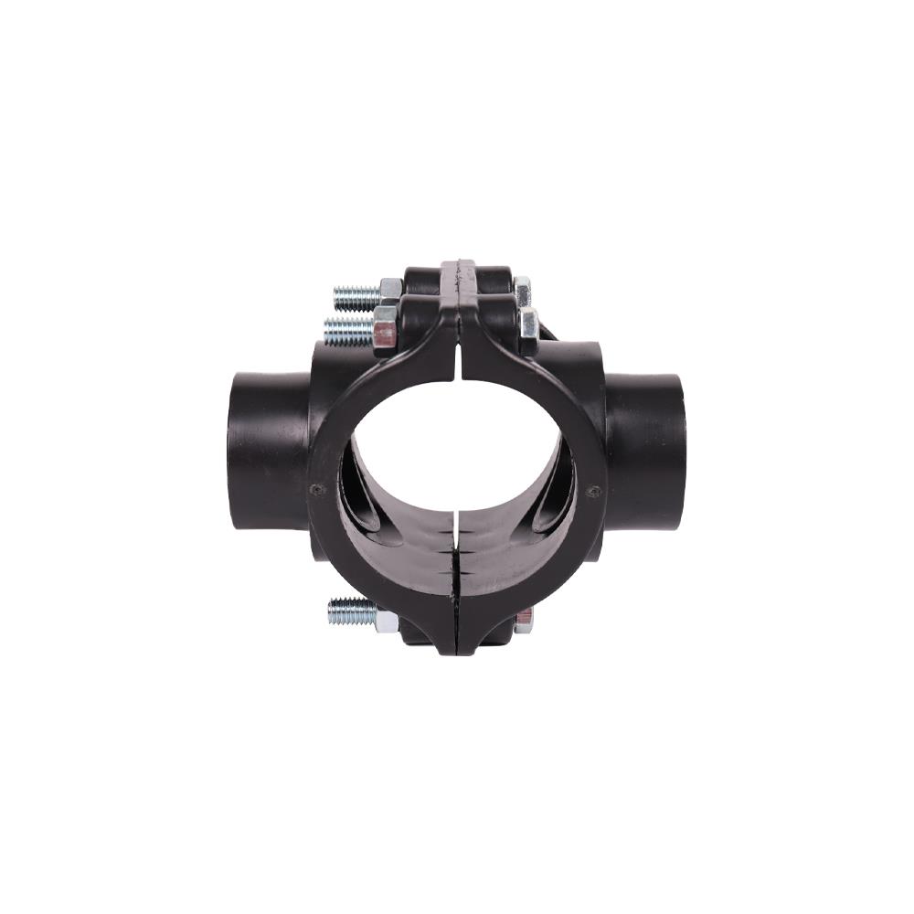 แคลมป์ท่อพีอี-เกลียว 2 ด้าน TOWAI 63 มม.X3/4 นิ้ว