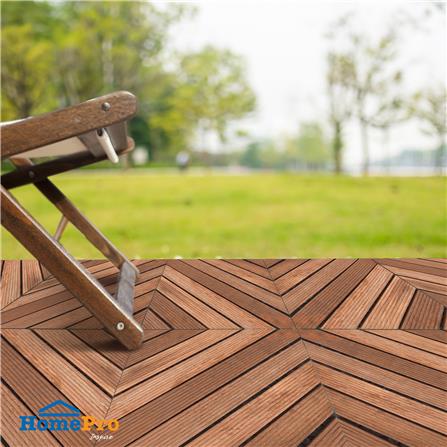 ทางเท้าไม้แคมปัส ลายเฉียง ME LIVING 30X30 ซม. สีธรรมชาติ_3