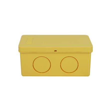 กล่องพักสาย ELITE 2X4 นิ้ว สีเหลือง_1