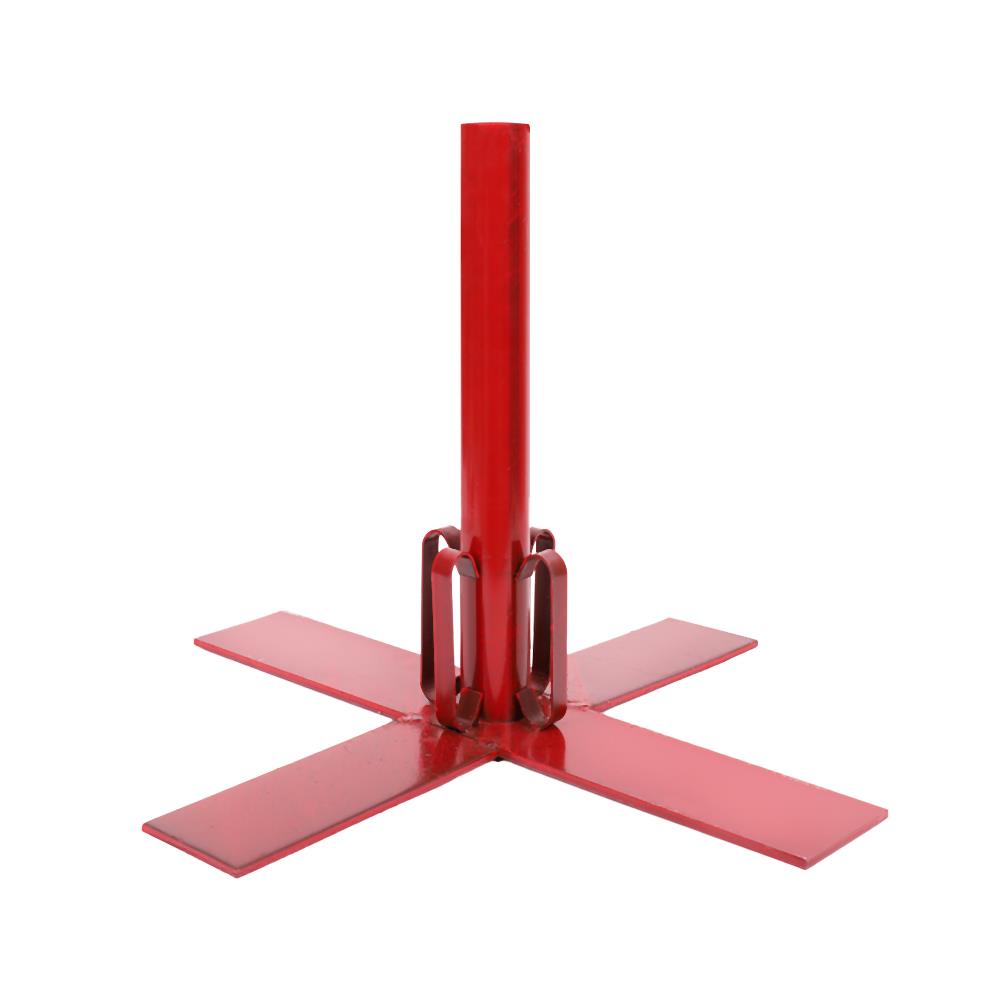 ขาตั้งร่มเหล็ก 4 ขา SOODJAI ST002 สีแดง