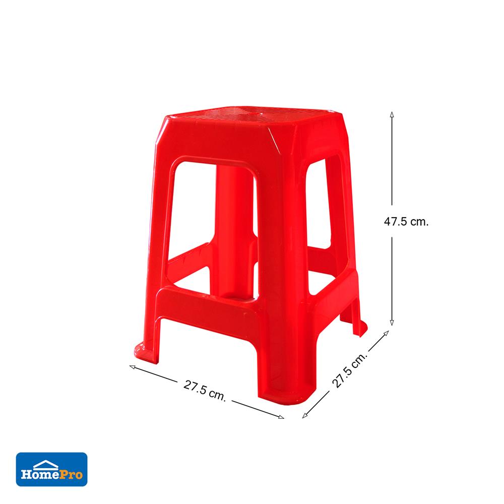 เก้าอี้พลาสติก ME LIVING 7003 สีแดง