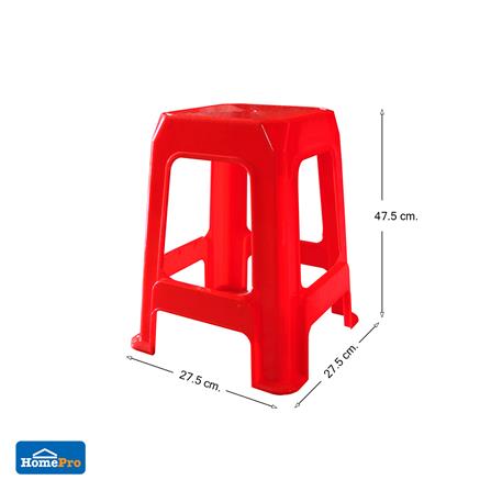 เก้าอี้พลาสติก ME LIVING 7003 สีแดง_4