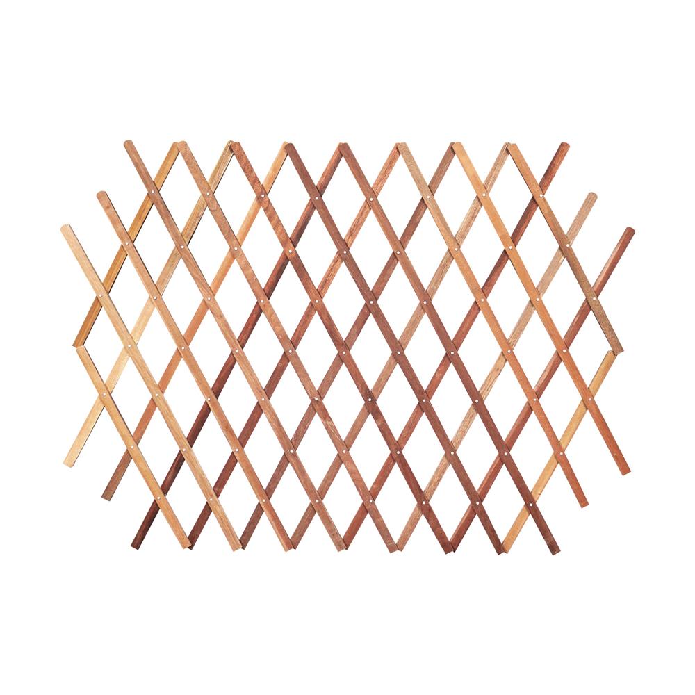 รั้วไม้บานพับ ME LIVING GARTENE 100x100 ซม. สีธรรมชาติ