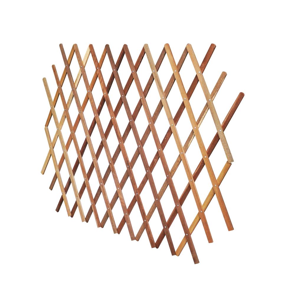 รั้วไม้บานพับ ME LIVING GARTENE 100x100 ซม. สีธรรมชาติ