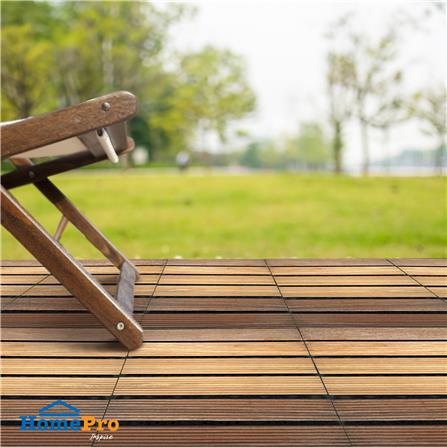 ทางเท้าไม้แคมปัส ลายตรง ME LIVING 30X30 ซม. สีธรรมชาติ_3