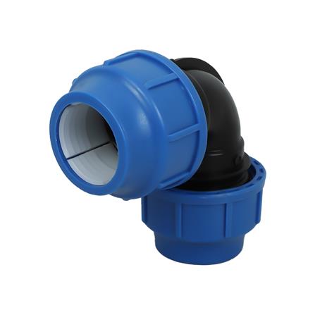 ข้องอสวมล็อก PE TOWAI 40 มม.X1 1/2 นิ้ว