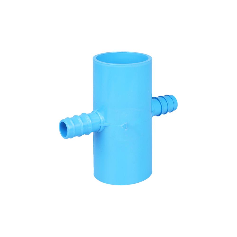 สี่ทางเกษตรลด PVC TOWAI 1 1/2 นิ้วX20 มม. สีฟ้า