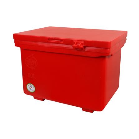 ถังแช่อเนกประสงค์ขาสูง KTC SH80L สีแดง_0