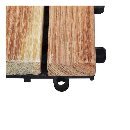 ทางเท้าไม้แคมปัส ลายสี่เหลี่ยมสลับเล็ก ME LIVING 30X30 ซม._2