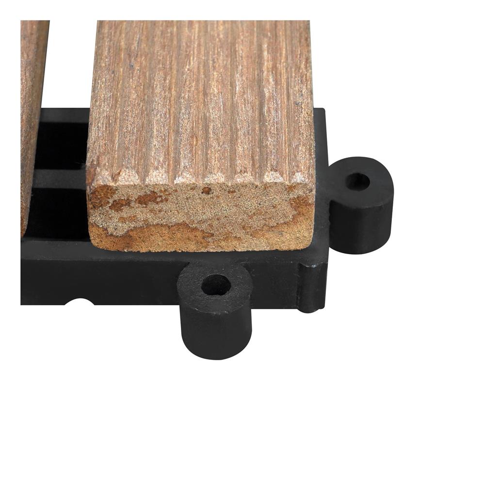 ทางเท้าไม้แคมปัส ลายตรง ME LIVING 50X50 ซม. สีธรรมชาติ