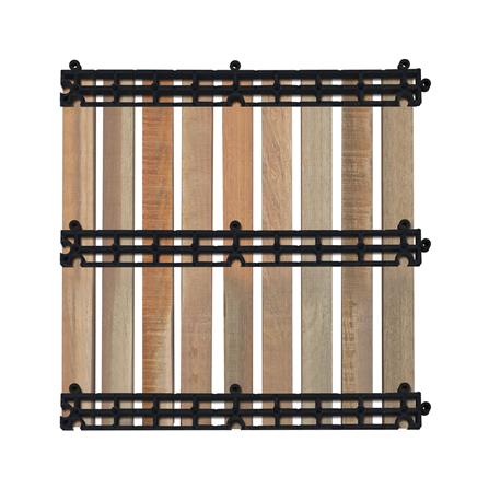 ทางเท้าไม้แคมปัส ลายตรง ME LIVING 50X50 ซม. สีธรรมชาติ_1