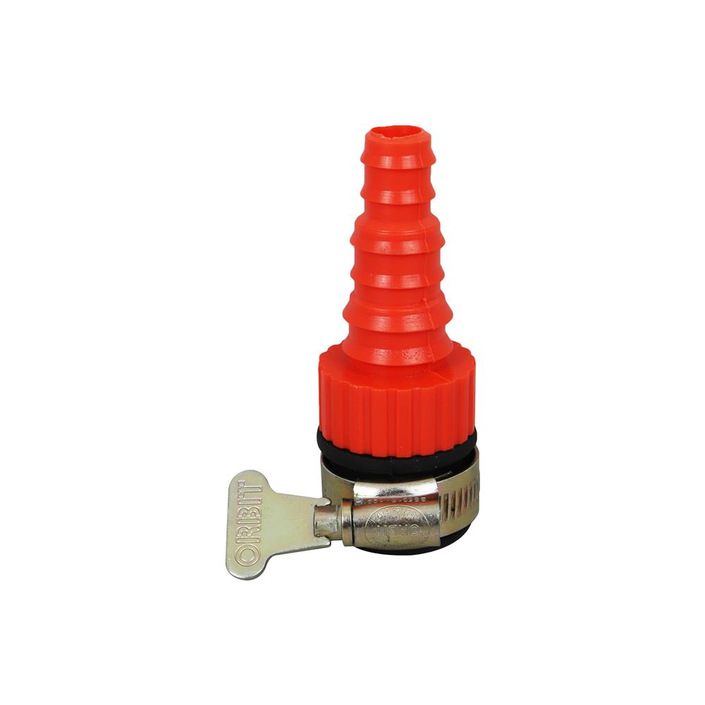 ข้อต่อก็อกไร้เกลียว PE TOWAI 16-20-25 มม. สีดำ