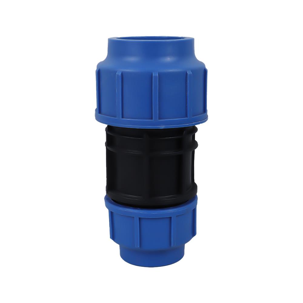 ข้อต่อตรงสวมล็อก PE TOWAI 50 มม.X2 นิ้ว สีดำ-น้ำเงิน