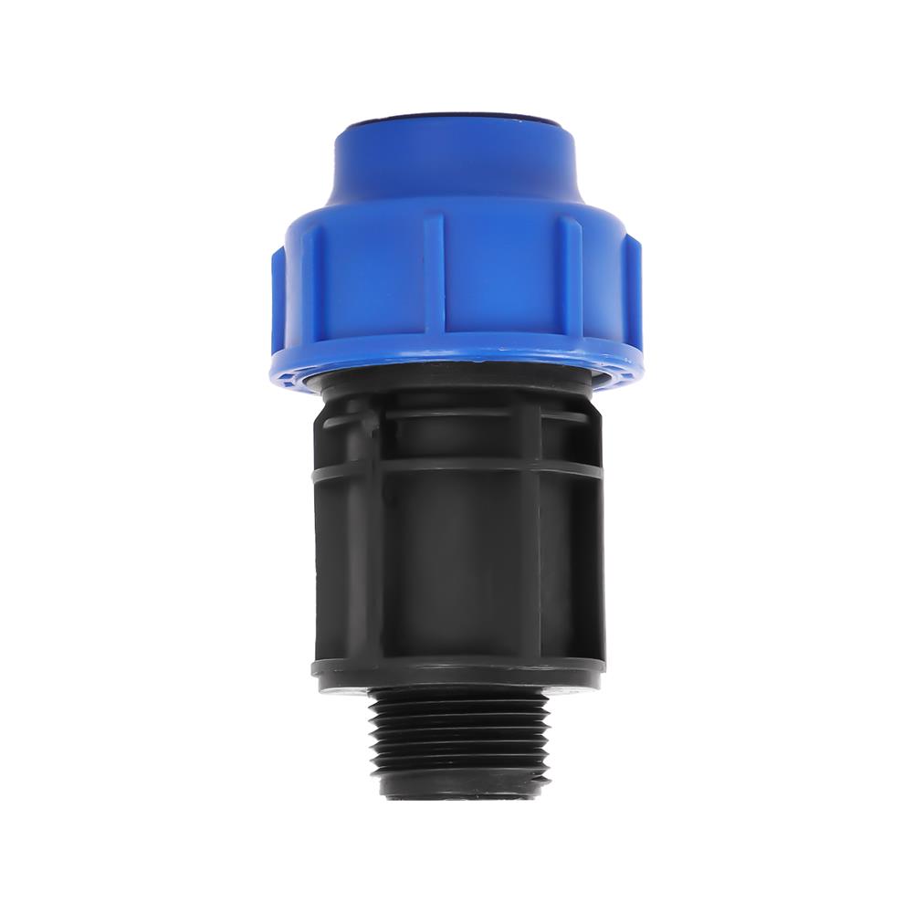 ข้อต่อตรงสวมล็อก PE เกลียวนอก TOWAI 32 มม.x1 นิ้ว