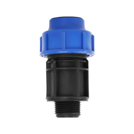 ข้อต่อตรงสวมล็อก PE เกลียวนอก TOWAI 32 มม.x1 นิ้ว