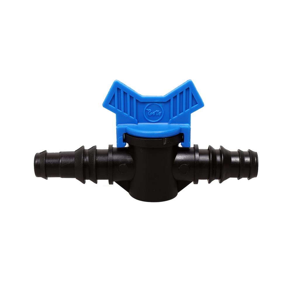 วาล์วหางปลา PE พร้อมข้อต่อยางเปอร์เมท TOWAI 16x20 มม.