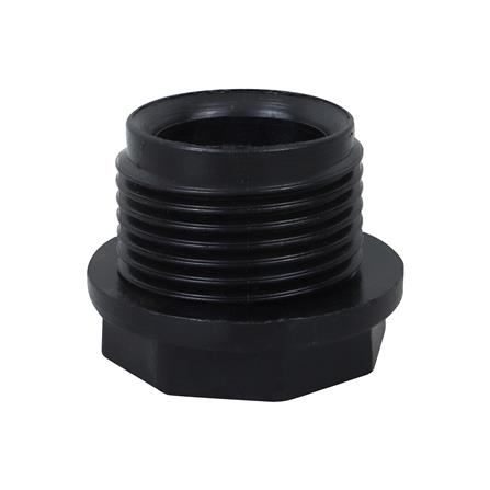 ข้อต่อลดเหลี่ยม PP TOWAI 1 นิ้วX3/4 นิ้ว สีดำ_1